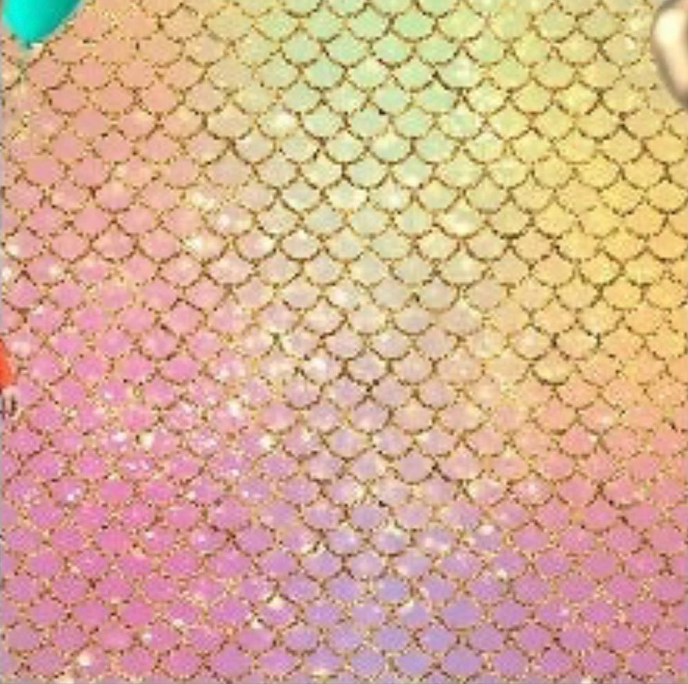 mermaid scales, mermaid backdrop, mermaid banner, mermaid, Photo Backdrop, Photo Studio Prop 5ft